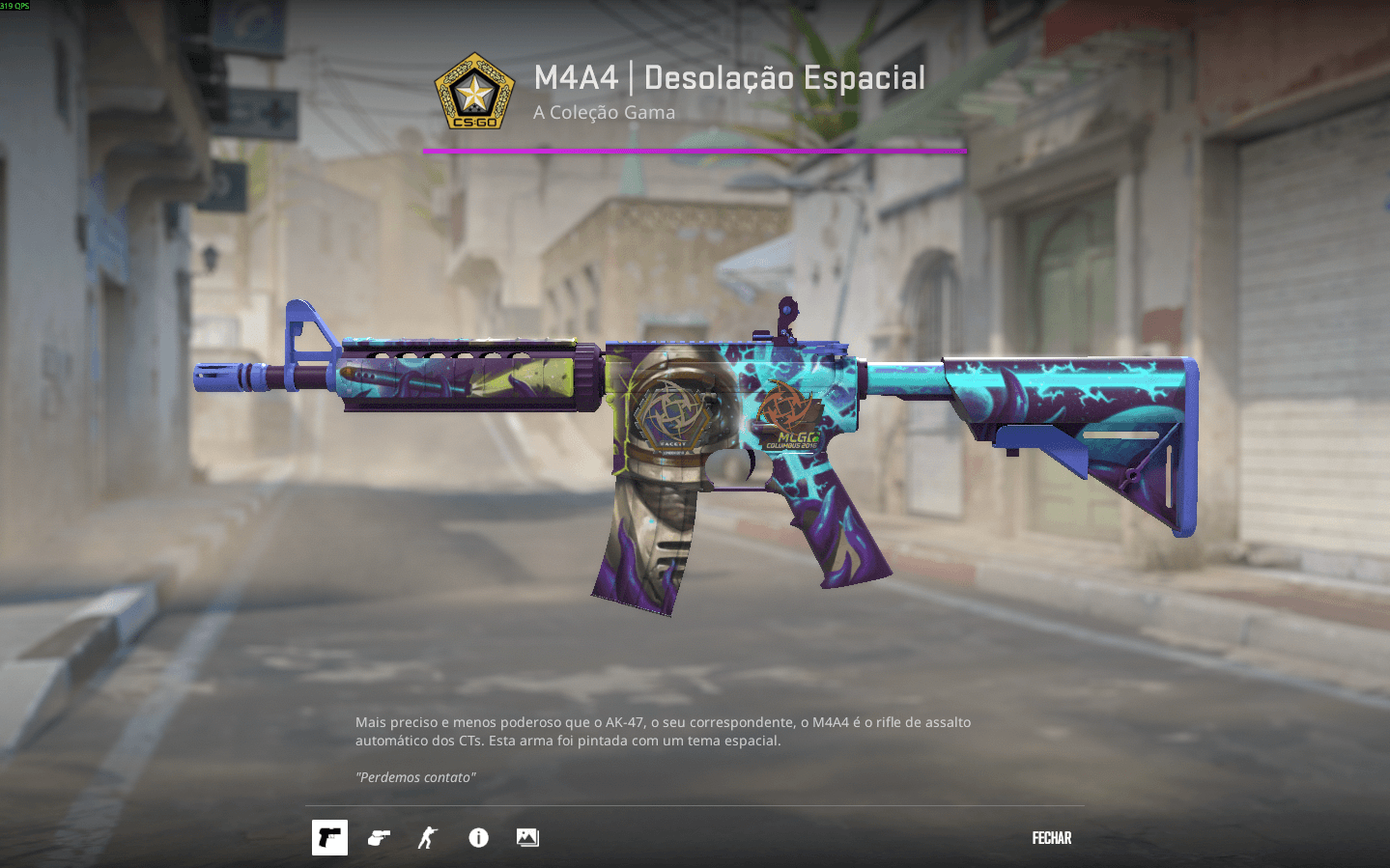 M4A4 | Desolação Espacial