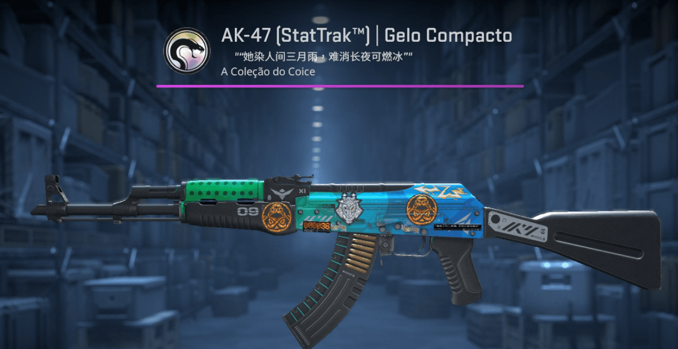 AK-47 (StatTrak™) | Gelo Compacto